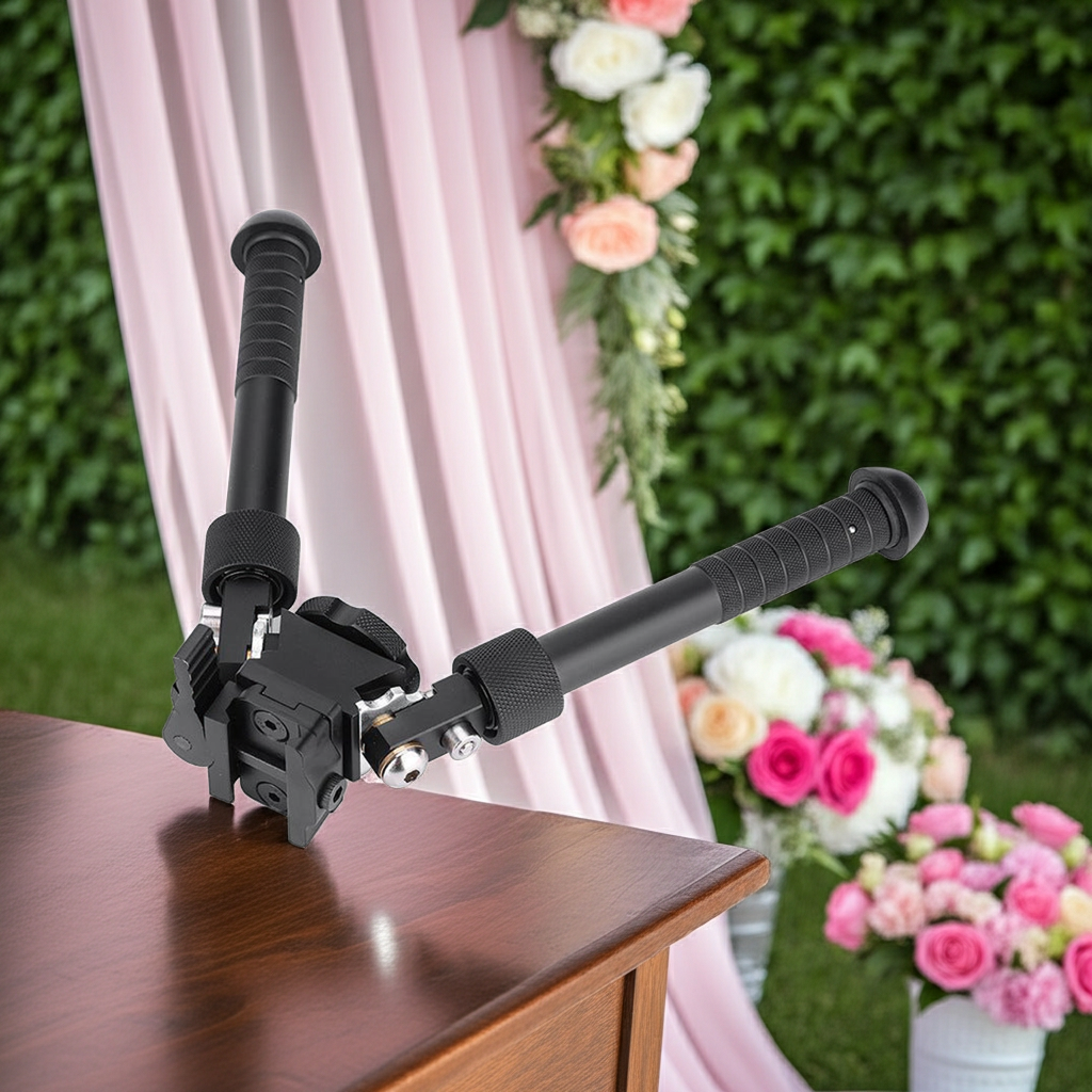 Outdoor Tactical Tripod Foldable V8 Tripod Retractable