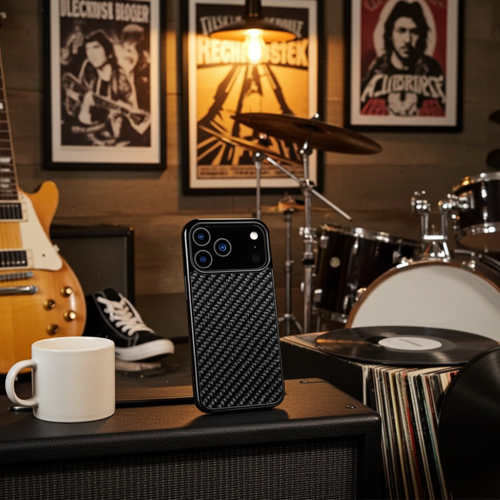 Compatible With Forged Carbon Fiber Phone Case
